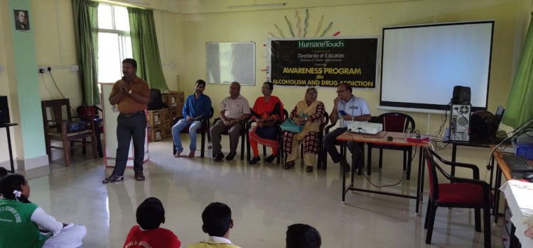 Awareness programme on Drug Abuse at GMSSS Ferrargunj